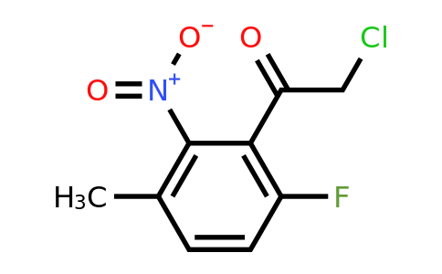 1803853-54-4 | 6'-Fluoro-3'-methyl-2'-nitrophenacyl chloride