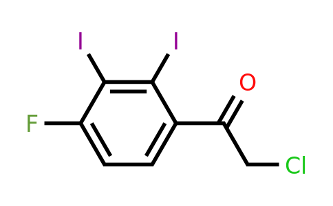 1803853-68-0 | 2',3'-Diiodo-4'-fluorophenacyl chloride