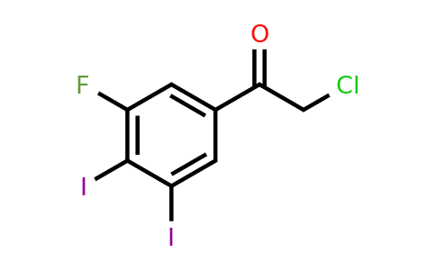 1803853-71-5 | 3',4'-Diiodo-5'-fluorophenacyl chloride