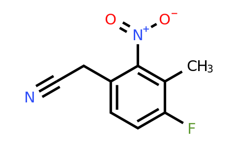 1803853-94-2 | 4-Fluoro-3-methyl-2-nitrophenylacetonitrile