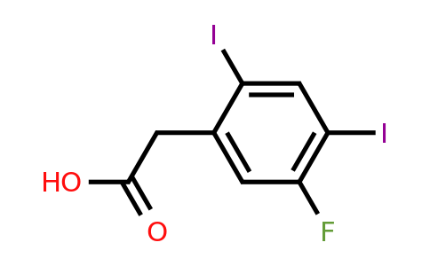 1803854-08-1 | 2,4-Diiodo-5-fluorophenylacetic acid