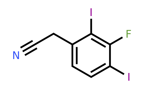 1803854-27-4 | 2,4-Diiodo-3-fluorophenylacetonitrile