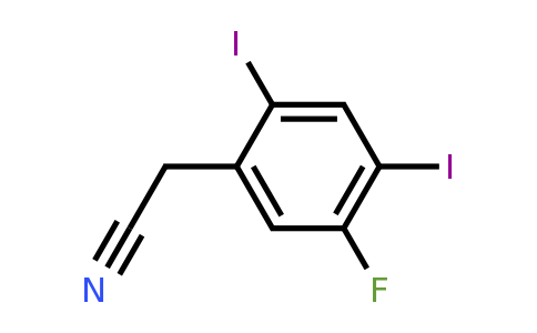 1803854-32-1 | 2,4-Diiodo-5-fluorophenylacetonitrile