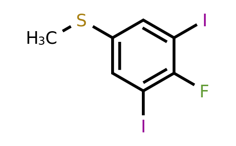 1803854-47-8 | 3,5-Diiodo-4-fluorothioanisole