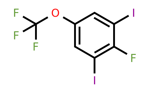 1803854-60-5 | 1,3-Diiodo-2-fluoro-5-(trifluoromethoxy)benzene