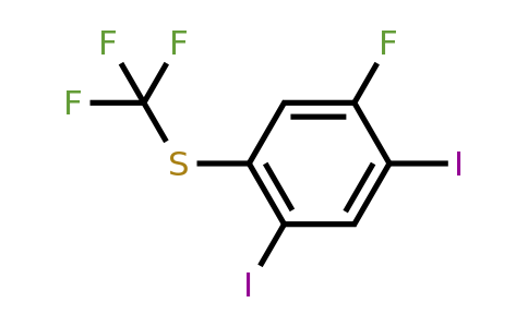 1803854-73-0 | 1,5-Diiodo-2-fluoro-4-(trifluoromethylthio)benzene
