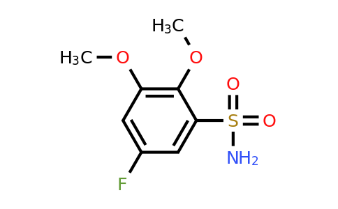 1803855-11-9 | 2,3-Dimethoxy-5-fluorobenzenesulfonamide