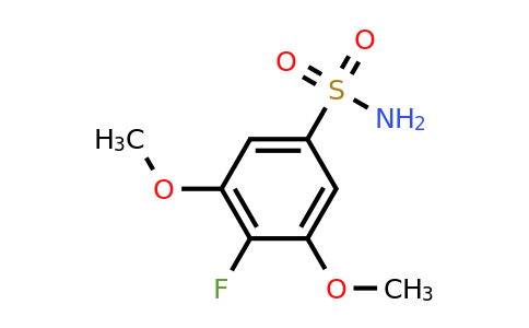 1803855-27-7 | 3,5-Dimethoxy-4-fluorobenzenesulfonamide
