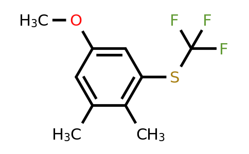 1803855-41-5 | 3,4-Dimethyl-5-(trifluoromethylthio)anisole
