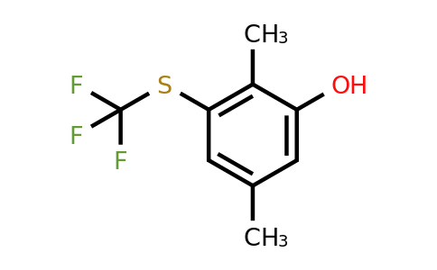 1803855-48-2 | 2,5-Dimethyl-3-(trifluoromethylthio)phenol