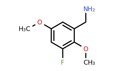 1803855-55-1 | 2,5-Dimethoxy-3-fluorobenzylamine
