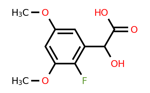 1803855-87-9 | 3,5-Dimethoxy-2-fluoromandelic acid