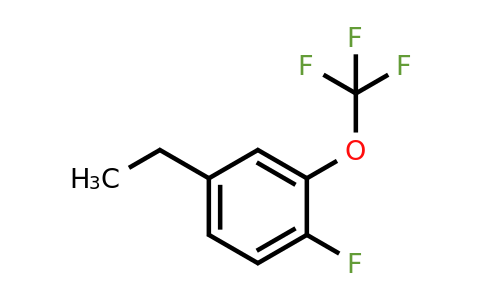 1803855-91-5 | 1-Ethyl-4-fluoro-3-(trifluoromethoxy)benzene