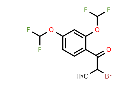 1803856-88-3 | 1-(2,4-Bis(difluoromethoxy)phenyl)-2-bromopropan-1-one
