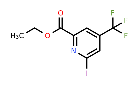 1803856-91-8 | Ethyl 6-iodo-4-(trifluoromethyl)picolinate