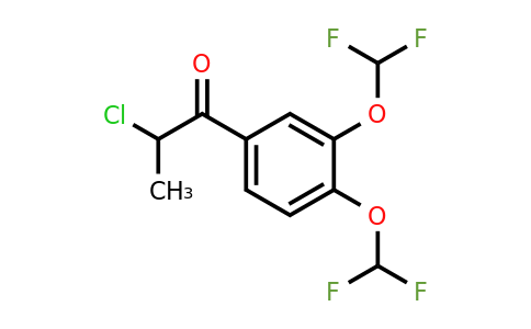 1803857-04-6 | 1-(3,4-Bis(difluoromethoxy)phenyl)-2-chloropropan-1-one