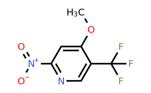 4-Methoxy-2-nitro-5-(trifluoromethyl)pyridine