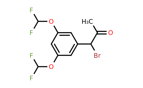 1803857-26-2 | 1-(3,5-Bis(difluoromethoxy)phenyl)-1-bromopropan-2-one