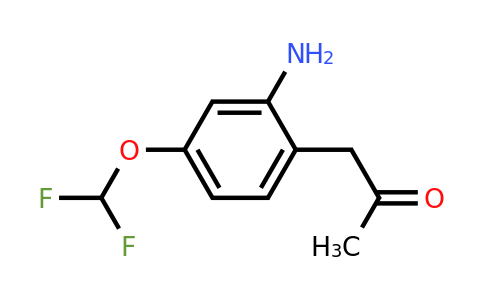 1803859-74-6 | 1-(2-Amino-4-(difluoromethoxy)phenyl)propan-2-one