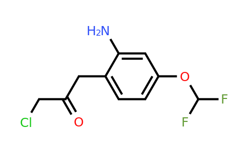 1803859-86-0 | 1-(2-Amino-4-(difluoromethoxy)phenyl)-3-chloropropan-2-one