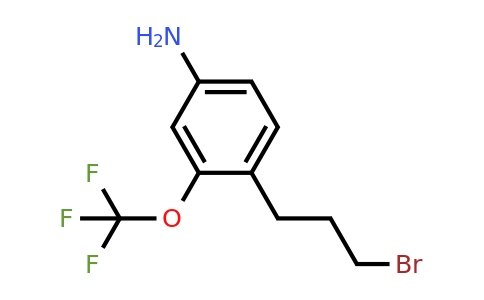 1803860-27-6 | 4-(3-Bromopropyl)-3-(trifluoromethoxy)aniline