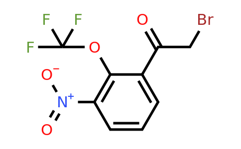 1803860-82-3 | 3'-Nitro-2'-(trifluoromethoxy)phenacyl bromide