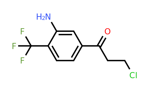 1803860-86-7 | 1-(3-Amino-4-(trifluoromethyl)phenyl)-3-chloropropan-1-one