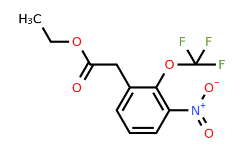 1803861-29-1 | Ethyl 3-nitro-2-(trifluoromethoxy)phenylacetate