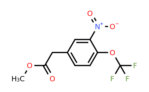 1803861-32-6 | Methyl 3-nitro-4-(trifluoromethoxy)phenylacetate