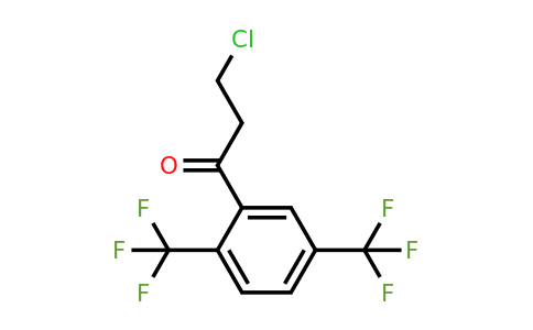 1803861-41-7 | 1-(2,5-Bis(trifluoromethyl)phenyl)-3-chloropropan-1-one