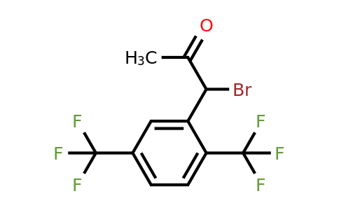 1803861-50-8 | 1-(2,5-Bis(trifluoromethyl)phenyl)-1-bromopropan-2-one