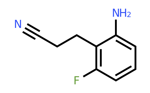 1803863-49-1 | 2-Amino-6-fluorophenylpropanenitrile