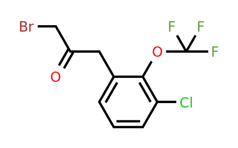 1803865-02-2 | 1-Bromo-3-(3-chloro-2-(trifluoromethoxy)phenyl)propan-2-one