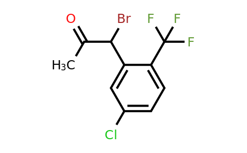 1803865-14-6 | 1-Bromo-1-(5-chloro-2-(trifluoromethyl)phenyl)propan-2-one