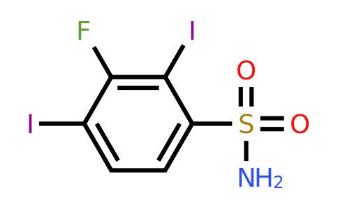 1803865-44-2 | 2,4-Diiodo-3-fluorobenzenesulfonamide