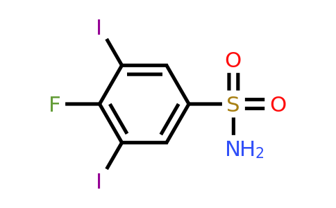 1803865-48-6 | 3,5-Diiodo-4-fluorobenzenesulfonamide