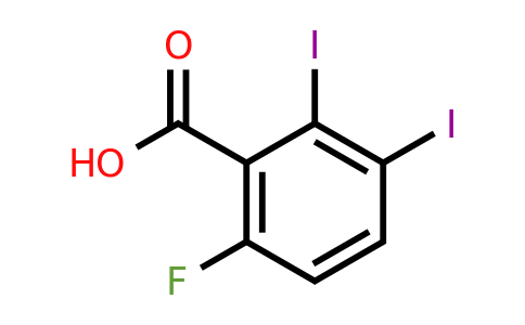 1803865-58-8 | 2,3-Diiodo-6-fluorobenzoic acid