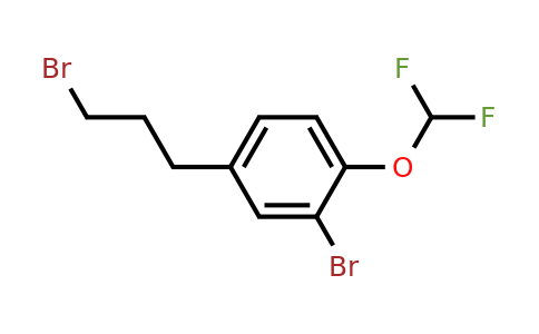 1803865-74-8 | 2-Bromo-4-(3-bromopropyl)(difluoromethoxy)benzene