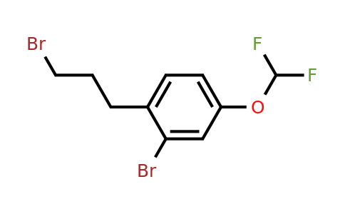 1803865-85-1 | 3-Bromo-4-(3-bromopropyl)(difluoromethoxy)benzene