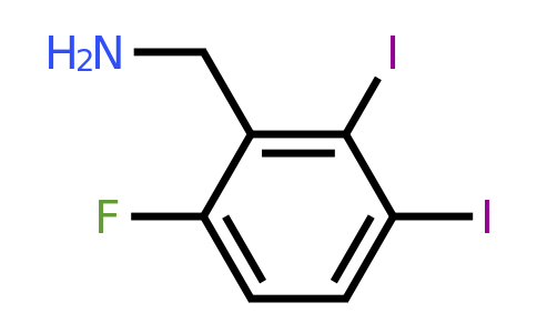 1803865-90-8 | 2,3-Diiodo-6-fluorobenzylamine