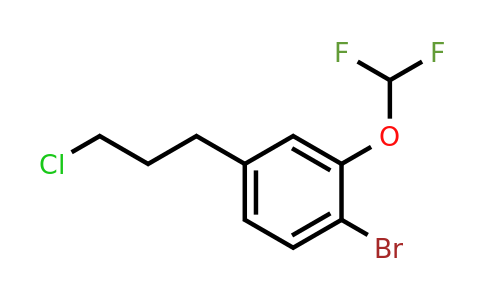 1803866-01-4 | 2-Bromo-5-(3-chloropropyl)(difluoromethoxy)benzene