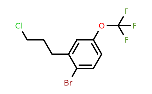 1803866-69-4 | 4-Bromo-3-(3-chloropropyl)(trifluoromethoxy)benzene