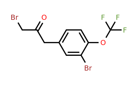 1803866-86-5 | 1-Bromo-3-(3-bromo-4-(trifluoromethoxy)phenyl)propan-2-one