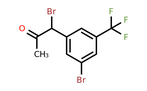 1803867-09-5 | 1-Bromo-1-(3-bromo-5-(trifluoromethyl)phenyl)propan-2-one