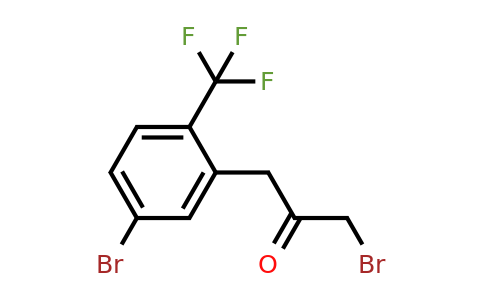 1803867-12-0 | 1-Bromo-3-(5-bromo-2-(trifluoromethyl)phenyl)propan-2-one