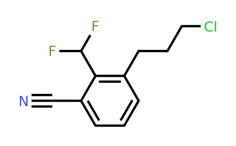 1803867-99-3 | 3-(3-Chloropropyl)-2-(difluoromethyl)benzonitrile