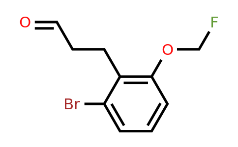 1803868-07-6 | 3-(2-Bromo-6-(fluoromethoxy)phenyl)propanal
