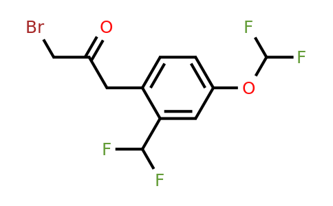 1803868-14-5 | 3-Bromo-1-(4-(difluoromethoxy)-2-(difluoromethyl)phenyl)propan-2-one