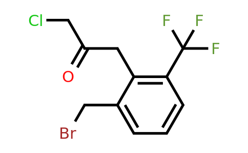 1803869-44-4 | 1-(2-(Bromomethyl)-6-(trifluoromethyl)phenyl)-3-chloropropan-2-one