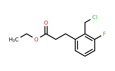1803869-88-6 | Ethyl 2-(chloromethyl)-3-fluorophenylpropanoate